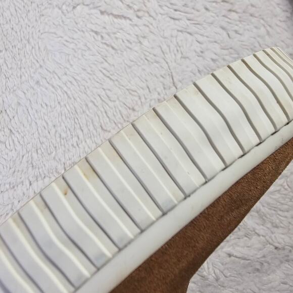 Timberland Sz10 W's Skyla Bay Suede Faux Fur Lined Warm Slipon brown shoes Cabin - Picture 14 of 15